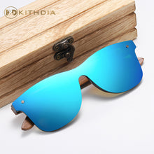 Lade das Bild in den Galerie-Viewer, Sunglasses sun Shades Wooden Wooden Leg Men's and Women's Color Film UV Proof unisex