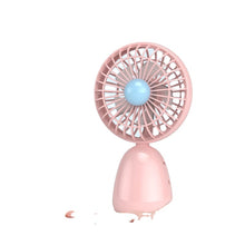 Load image into Gallery viewer, Portable Fan Cute Handheld Small Cooling Fan Low Noise Classroom Office Suitable USB Mini Ventilatio