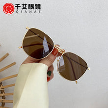 Lade das Bild in den Galerie-Viewer, Sunglasses sun Shades Polarized Creative Style Square Frame Metal UV Protection unisex