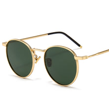 Lade das Bild in den Galerie-Viewer, Sunglasses sun Shades Hong Kong Style Small round Mirror Men's and Women's Color Polarized Ink unisex