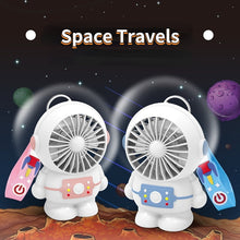 Load image into Gallery viewer, 2022 New Astronaut Mini USB Charging Small Fan Astronaut Portable Handheld Fan Travel Fan Panda Fan