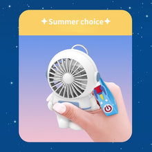 Load image into Gallery viewer, 2022 New Astronaut Mini USB Charging Small Fan Astronaut Portable Handheld Fan Travel Fan Panda Fan