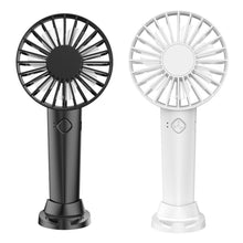 Lade das Bild in den Galerie-Viewer, 2022 USB Mini Strong Wind Handheld Fan USB Rechargeable Mini Desktop Air Cooler Outdoor Fan Cooling