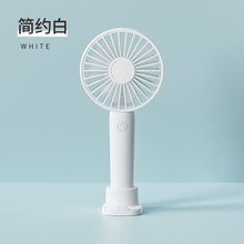 Lade das Bild in den Galerie-Viewer, 2023 New Portable Fan 2000mAh Rechargeable Handheld Fan Mini Usb Fan for Camping Mini Portable Air C