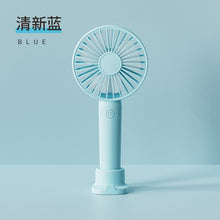 Lade das Bild in den Galerie-Viewer, 2023 New Portable Fan 2000mAh Rechargeable Handheld Fan Mini Usb Fan for Camping Mini Portable Air C