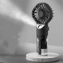 Lade das Bild in den Galerie-Viewer, 20CC Portable Water Mist Fan USB Rechargeable Handheld Mini Fan Quiet Cooling Fan for Home, Commute