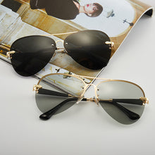 Lade das Bild in den Galerie-Viewer, Sunglasses sun Shades Men's Rimless Polarized Dashing Driving unisex