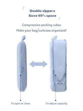 Load image into Gallery viewer, 2pcs Travel Compression Packing Cubes Bag Portable Suitcase Clothes Organizers Waterproof Luggage Storage Cases Drawer Bags