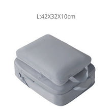 Load image into Gallery viewer, 2pcs Travel Compression Packing Cubes Bag Portable Suitcase Clothes Organizers Waterproof Luggage Storage Cases Drawer Bags
