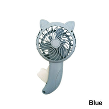 Load image into Gallery viewer, 3 Colors Portable Handheld Fan Hand Pressure Fan Mini Portable Fan Without Battery Household Cute Fa