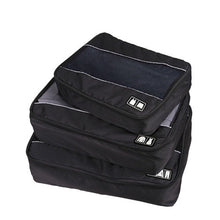 Load image into Gallery viewer, 3pcs/Set Clothing Packing Cubes Travel Bag for Shirts Pants Garment Bags Luggage Organizers Necessaire