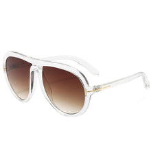 Lade das Bild in den Galerie-Viewer, Sunglasses sun Shades Fashion Vintage with Large Rims Aviator Street Fashion unisex