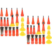 Lade das Bild in den Galerie-Viewer, 2 Sets Stainless Steel Reusable Caulking Nozzles with Bases