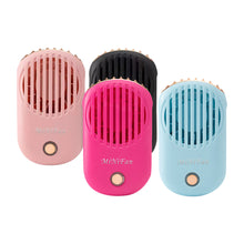 Load image into Gallery viewer, Mini Air Conditioning Blower Eyelash Fan Dryer USB Rechargeable Handheld Eyelashes Dryer Fan Mini Po
