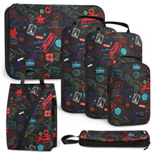 Load image into Gallery viewer, 4/6PCS Travel Compression Packing Cubes Luggage Organizer Accessories Extensible Storage Bags Travel Pouch Foldable Suitcases