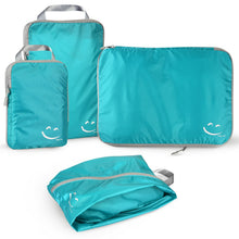 Load image into Gallery viewer, 4/6PCS Travel Compression Packing Cubes Luggage Organizer Accessories Extensible Storage Bags Travel Pouch Foldable Suitcases