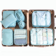 Load image into Gallery viewer, 6/7/8 Piece Set Travel Storage Bags Home Digital Data Cable Organizer For Clothes Shoe Luggage Packing Cube Suitcase Tidy Pouch