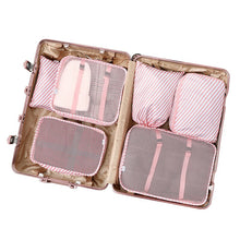 Load image into Gallery viewer, 6/7/8 Piece Set Travel Storage Bags Home Digital Data Cable Organizer For Clothes Shoe Luggage Packing Cube Suitcase Tidy Pouch