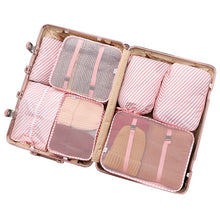 Load image into Gallery viewer, 6/7/8 Piece Set Travel Storage Bags Home Digital Data Cable Organizer For Clothes Shoe Luggage Packing Cube Suitcase Tidy Pouch