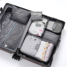 Load image into Gallery viewer, 6pcs Travel Clothes Storage Waterproof Bags Portable Luggage Organizer Pouch Packing Cube 6 Colors Local Stock Hot Selling