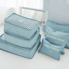 Load image into Gallery viewer, 6pcs Packing Cubes For Travel Organizer Storage Bag Set For Clothes Portable Luggage Organizer Pouch Shoes Bag Tidy Organizer