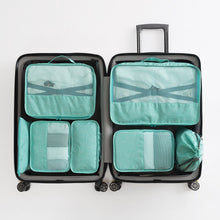 Load image into Gallery viewer, 7PCS/Set Travel Bag Set Travel High Quality Oxford Cloth Ms Travel Mesh Bags Luggage Clothing Organizer Packing Cube Organiser
