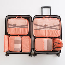 Load image into Gallery viewer, 7PCS/Set Travel Bag Set Travel High Quality Oxford Cloth Ms Travel Mesh Bags Luggage Clothing Organizer Packing Cube Organiser