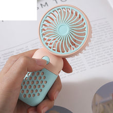 Lade das Bild in den Galerie-Viewer, Handheld Mini Fans USB Rechargeable Small Electric Fan Student Pocket Portable Fan Mini portable Air