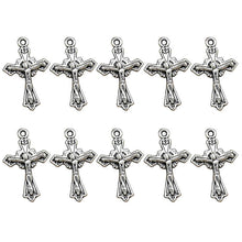 Lade das Bild in den Galerie-Viewer, 20pcs Alloy Charm Holder Necklace DIY Pendant Charms