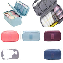 Load image into Gallery viewer, Hot Bra Underwear Socks Storage Bag Oxford Cosmetic Packing Waterproof Cube Makeup Bag Travel Luggage Organizer
