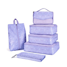 Load image into Gallery viewer, 6 Set Packing Cubes for Suitcase,Lightweight Essentials with Laundry Bag, Durable Luggage Suitcase Organizer Bag Set wi