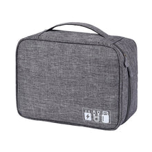 Lade das Bild in den Galerie-Viewer, Cable Storage Bag Waterproof Digital Electronic Organizer Portable USB Data Line Charger Plug