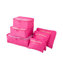 Load image into Gallery viewer, Compressible storage bag set Three-piece Compression Packing Cube Travel Luggage Organizer foldable Travel Bag Organizer