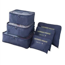 Load image into Gallery viewer, Compressible storage bag set Three-piece Compression Packing Cube Travel Luggage Organizer foldable Travel Bag Organizer