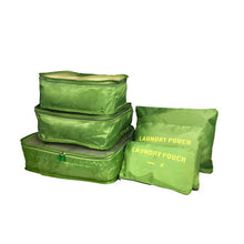 Load image into Gallery viewer, Compressible storage bag set Three-piece Compression Packing Cube Travel Luggage Organizer foldable Travel Bag Organizer