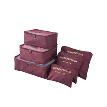 Load image into Gallery viewer, Compressible storage bag set Three-piece Compression Packing Cube Travel Luggage Organizer foldable Travel Bag Organizer