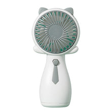 Lade das Bild in den Galerie-Viewer, Cute Handheld Fan Small Cooling Fan Portable USB Eyelash Fan 3 Gear Speed Adjustable Mini Ventilatio