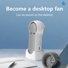 Load image into Gallery viewer, Desktop Mini Fan Portable Air Conditioner Cooler Handheld Fans USB Rechargeable Electric Fan Outside