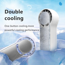 Load image into Gallery viewer, Desktop Mini Fan Portable Air Conditioner Cooler Handheld Fans USB Rechargeable Electric Fan Outside