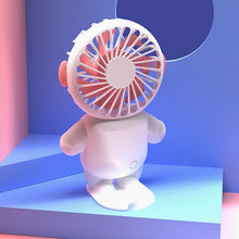 Lade das Bild in den Galerie-Viewer, EWusb Astronaut Handheld Small Fan Portable Astronaut Silent