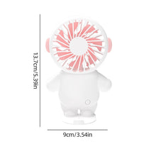 Lade das Bild in den Galerie-Viewer, EWusb Astronaut Handheld Small Fan Portable Astronaut Silent