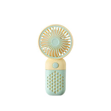 Load image into Gallery viewer, Electric Fan Handheld with Handle Fans Tabletop Air Cooling Tool Supply for Outdoor Travelling Stude