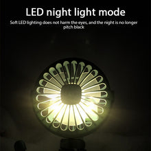 Lade das Bild in den Galerie-Viewer, Fan for Cart Stroller Portable Outdoor Camping Fans Clip On Handheld Baby Stroller Electric Fan USB