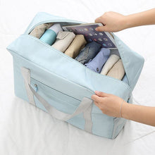 Lade das Bild in den Galerie-Viewer, Folding Travel Bags Waterproof Travel Suitcases Organizer Bags Women Cosmetic Bag Clothes Packing Cubes Travel Luggage Organizer