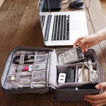 Load image into Gallery viewer, Free Shipping Storage Bag Waterproof Packing Cubes 1/2 Layers Electronic Accessories Organizer Bag Gadget Carry Digital #9167