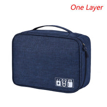 Load image into Gallery viewer, Free Shipping Storage Bag Waterproof Packing Cubes 1/2 Layers Electronic Accessories Organizer Bag Gadget Carry Digital #9167