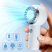 Lade das Bild in den Galerie-Viewer, GOONE Portable Fan hand-held Quiet Small USB Rechargeable mini Neck fan for Student Dormitory Office