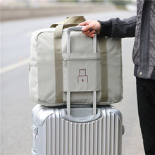Load image into Gallery viewer, Geestock Waterproof Travel Bag Unisex Foldable Duffle Bag Organizers Large Capacity Packing Cubes Portable Luggage Bag Travel