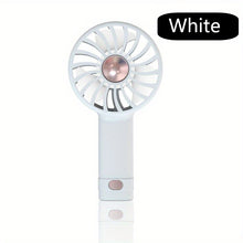 Lade das Bild in den Galerie-Viewer, Handheld Mini Fan Cool Aromatherapy Small Fan Built in Aromatherapy USB Charging Silent Small Fan La