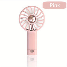 Lade das Bild in den Galerie-Viewer, Handheld Mini Fan Cool Aromatherapy Small Fan Built in Aromatherapy USB Charging Small Fan La